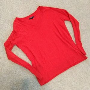 3 for $15 red v neck sweater